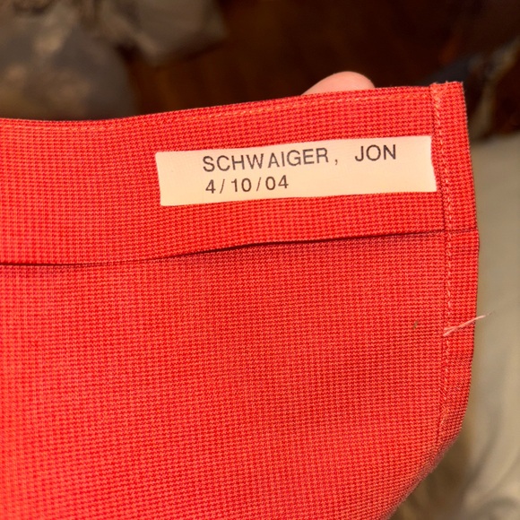 Perry Ellis Red Orange Short Sleeve Button Up - S - Picture 5 of 6